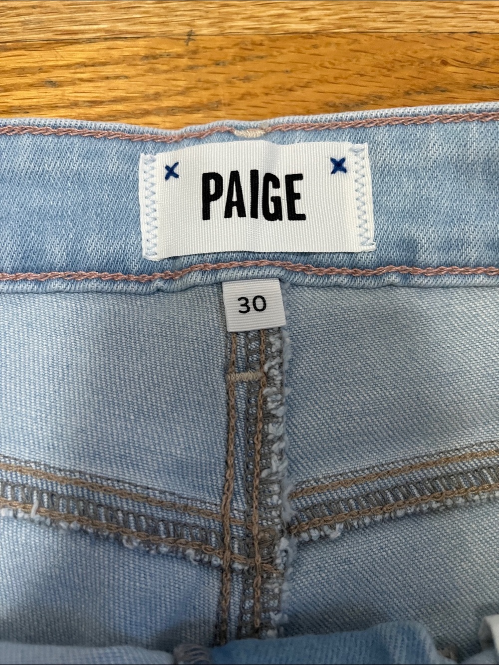 Paige Heston slim high rise 30 transcend vintage 30 new starman - Picture 5 of 7